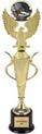 Gold Plastic Cup with Insert Holder