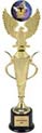 Gold Plastic Cup with Insert Holder