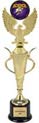 Gold Plastic Cup with Insert Holder