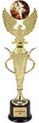 Gold Plastic Cup with Insert Holder