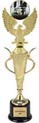 Gold Plastic Cup with Insert Holder