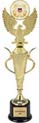 Gold Plastic Cup with Insert Holder
