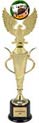 Gold Plastic Cup with Insert Holder