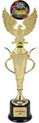 Gold Plastic Cup with Insert Holder