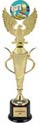 Gold Plastic Cup with Insert Holder