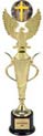 Gold Plastic Cup with Insert Holder