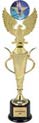 Gold Plastic Cup with Insert Holder