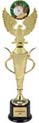 Gold Plastic Cup with Insert Holder
