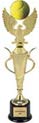 Gold Plastic Cup with Insert Holder