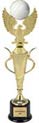 Gold Plastic Cup with Insert Holder
