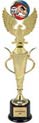 Gold Plastic Cup with Insert Holder
