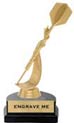 6 inch Figure on Marble Tone Horseshoe Bases