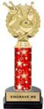 Trophy on Horseshoe Base 