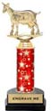 Trophy on Horseshoe Base