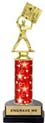 10 inch Trophy on Horseshoe Base 