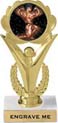 7 inch Victory Color Insert Trophy