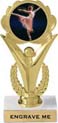 7 inch Victory Color Insert Trophy