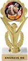 7 inch Victory Color Insert Trophy