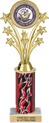 10.5 inch Shooting Stars Color Insert Trophy w/ Column