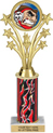 10.5 inch Shooting Stars Color Insert Trophy w/ Column