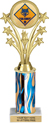 Shooting Stars Color Insert Trophy w/ Column