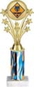 Shooting Stars Color Insert Trophy w/ Column