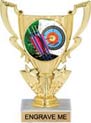 6 inch 1/2 Cup Color Insert Trophy
