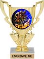 6 inch 1/2 Cup Color Insert Trophy