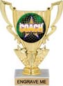 1/2 Cup Color Insert Trophy