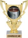 6 inch 1/2 Cup Color Insert Trophy