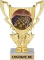 6 inch 1/2 Cup Color Insert Trophy