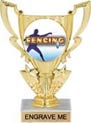 1/2 Cup Color Insert Trophy