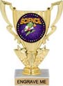 1/2 Cup Color Insert Trophy