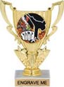 1/2 Cup Color Insert Trophy