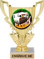 1/2 Cup Color Insert Trophy