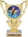 1/2 Cup Color Insert Trophy