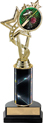 EXCLUSIVE Color Insert Trophy w/ Column on Marble Tone Base
