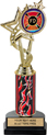 EXCLUSIVE Color Insert Trophy w/ Column on Marble Tone Base