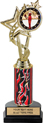 EXCLUSIVE Color Insert Trophy w/ Column on Marble Tone Base