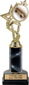 EXCLUSIVE Color Insert Trophy w/ Column on Marble Tone Base