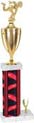 Trophy: Square/Oval Column w/ Trim