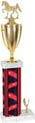 Trophy: Square/Oval Column w/ Trim