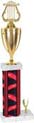 Trophy: Square/Oval Column w/ Trim