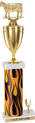 20 inch Square/Oval Column Trophy w/ Trim