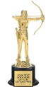 Trophy: Figure on black weighted base