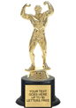 Trophy: Figure on black weighted base