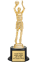 Trophy: Figure on black weighted base