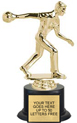 Trophy: Figure on black weighted base