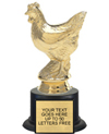Trophy: Figure on black weighted base