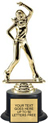 Trophy: Figure on black weighted base